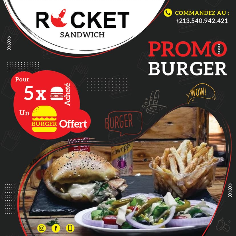 fast food vente de sandwishs et nourriture algèrie
